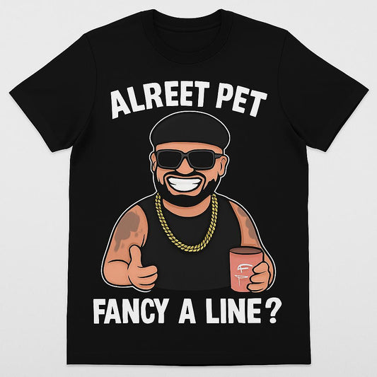 Alreet Pet – Ibiza Final Boss Tee